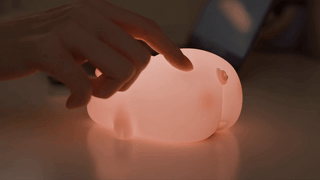 GlowPals™ – Cute Silicone Animal Night Lights (Bunny, Piggy, Duck) - Rechargeable