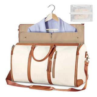 CloudCarry Max - 3-in-1 Smart Travel Bag (Carry-On + Duffle + Garment Bag)