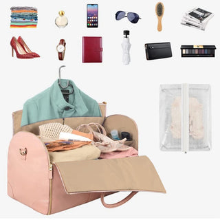 CloudCarry Max - 3-in-1 Smart Travel Bag (Carry-On + Duffle + Garment Bag)