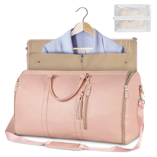 CloudCarry Max - 3-in-1 Smart Travel Bag (Carry-On + Duffle + Garment Bag)