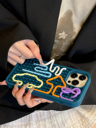 Fidget Maze™ – Anti-Anxiety Sensory Phone Case for iPhone (11–16 Series) - BeautyBloom Hub
