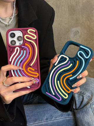 Fidget Maze™ – Anti-Anxiety Sensory Phone Case for iPhone (11–16 Series) - BeautyBloom Hub