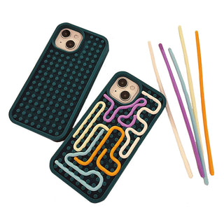 Fidget Maze™ – Anti-Anxiety Sensory Phone Case for iPhone (11–16 Series) - BeautyBloom Hub