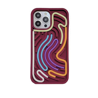 Fidget Maze™ – Anti-Anxiety Sensory Phone Case for iPhone (11–16 Series) - BeautyBloom Hub