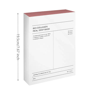 Glowgen™ – Plumping Collagen Mask + Hyaluronic Acid (4 sheets) - BeautyBloom Hub