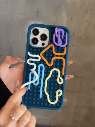 Fidget Maze™ – Anti-Anxiety Sensory Phone Case for iPhone (11–16 Series) - BeautyBloom Hub