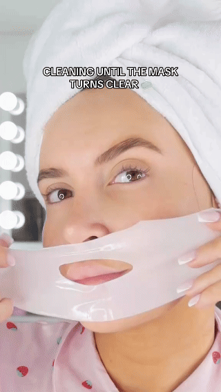 Glowgen™ – Plumping Collagen Mask + Hyaluronic Acid (4 sheets) - BeautyBloom Hub