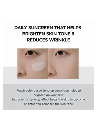 Centella Tone Brightening Tone-Up Sunscreen SPF50+ PA++++ – Glow-Boosting Sun Protection (50ml) BeautyBloom Hub