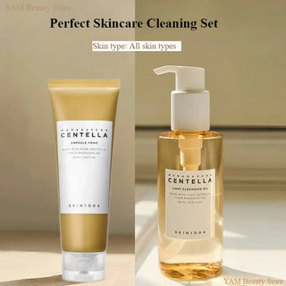 Centella Korean Acne Skincare Set – Gentle Oil Control Cleanser & Face Wash for Teenagers BeautyBloom Hub