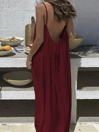 Backlash™ Backless Home Dress | The “Nothing Gets Done” Comfort Dress