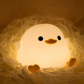 GlowPals™ – Cute Silicone Animal Night Lights (Bunny, Piggy, Duck) - BeautyBloom Hub