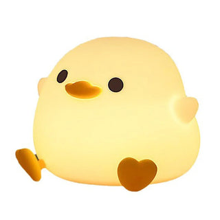 GlowPals™ – Cute Silicone Animal Night Lights (Bunny, Piggy, Duck) - BeautyBloom Hub