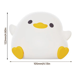 GlowPals™ – Cute Silicone Animal Night Lights (Bunny, Piggy, Duck) - BeautyBloom Hub