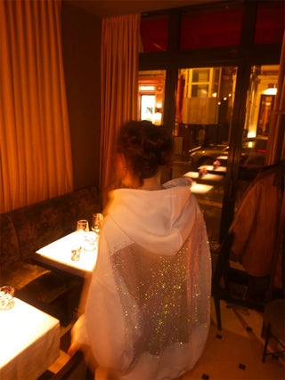 BACKLYT™ Hoodie | Y2K Backless Mesh Hoodie