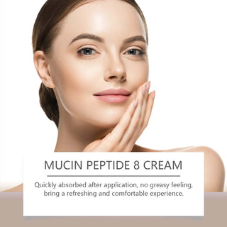 PeptiGlow™ Pore-Refining Mucin Cream – Tighten Pores, Smooth & Hydrate Skin (30g)